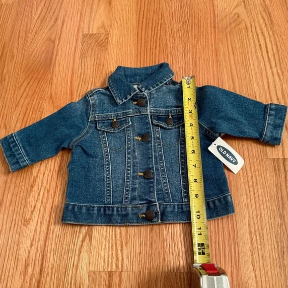 Old Navy Baby Girl Denim Jacket - Picture 7 of 8